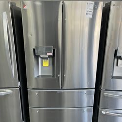 LG Smart Refrigerator 4 Door French Door 