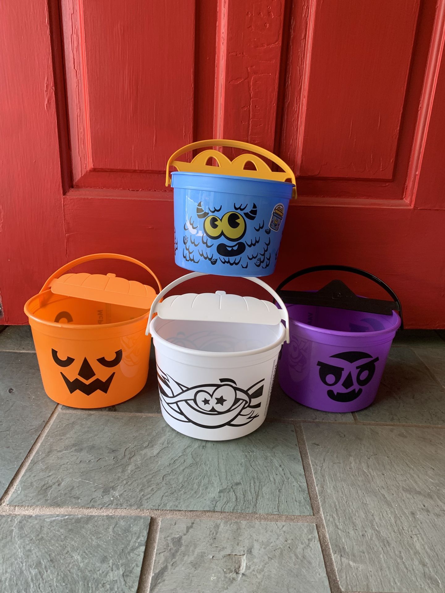 4 McDonald’s Halloween Buckets