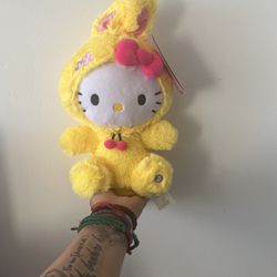 hello kitty easter plush 