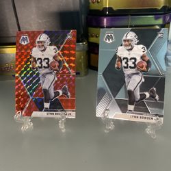 Lynn Bowden Jr Mosaic Rookie Card