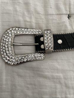 Bb Simon Darband 2 Silver Leather Belt