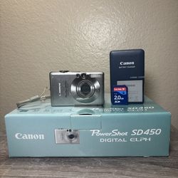 Canon PowerShot SD450 5.0MP Digital Camera