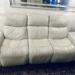 Leather Sofa 