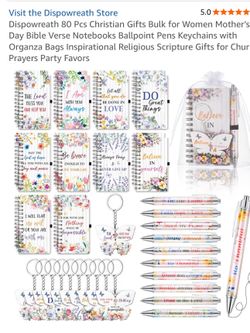 Dispowreath 80 Pcs Christian Gifts B