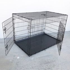 (New in Box) $75 Folding X-Large 48” Dog Cage Crate Kennel 48x29x32”
