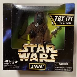 Star Wars Action Collection Jawa Poseable Action Figure Vintage 1997 New Sealed MIB