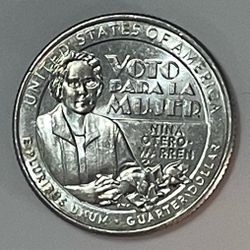 Voto Papa La Mujer Quarter - RARE