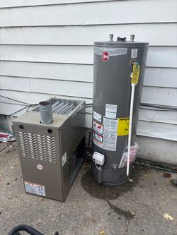 Payne 4 burner furnace an 40gallon hot water tank