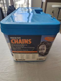 👉 Brand New Peerless Truck/SUV Tire Chains – PN# 0323130 – Retail $166