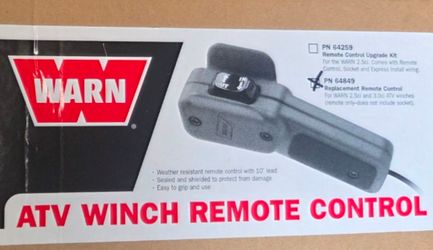 Remote control for winch
