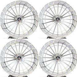 22" Staggered Mercedes-Benz Wheels Rims Set of 4 22x9 22x10.5 5x112