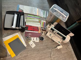 Cricut Maker Bundle with Accessories and Supplies