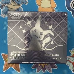 Pokémon Paldean Fates ETB SEALED (Pokémon Center Exclusive)