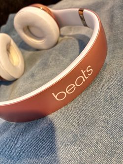 Beats Headphones Rose Gold