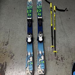 Youth Skiis Bindings and Boots