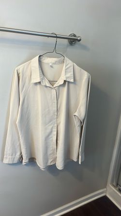 XL Cream Dress Shirt