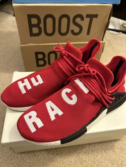 NMD Human Race x Pharrell - Red - Size 13