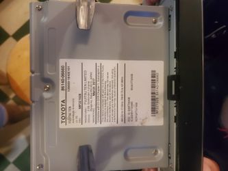 Toyota Camry radio