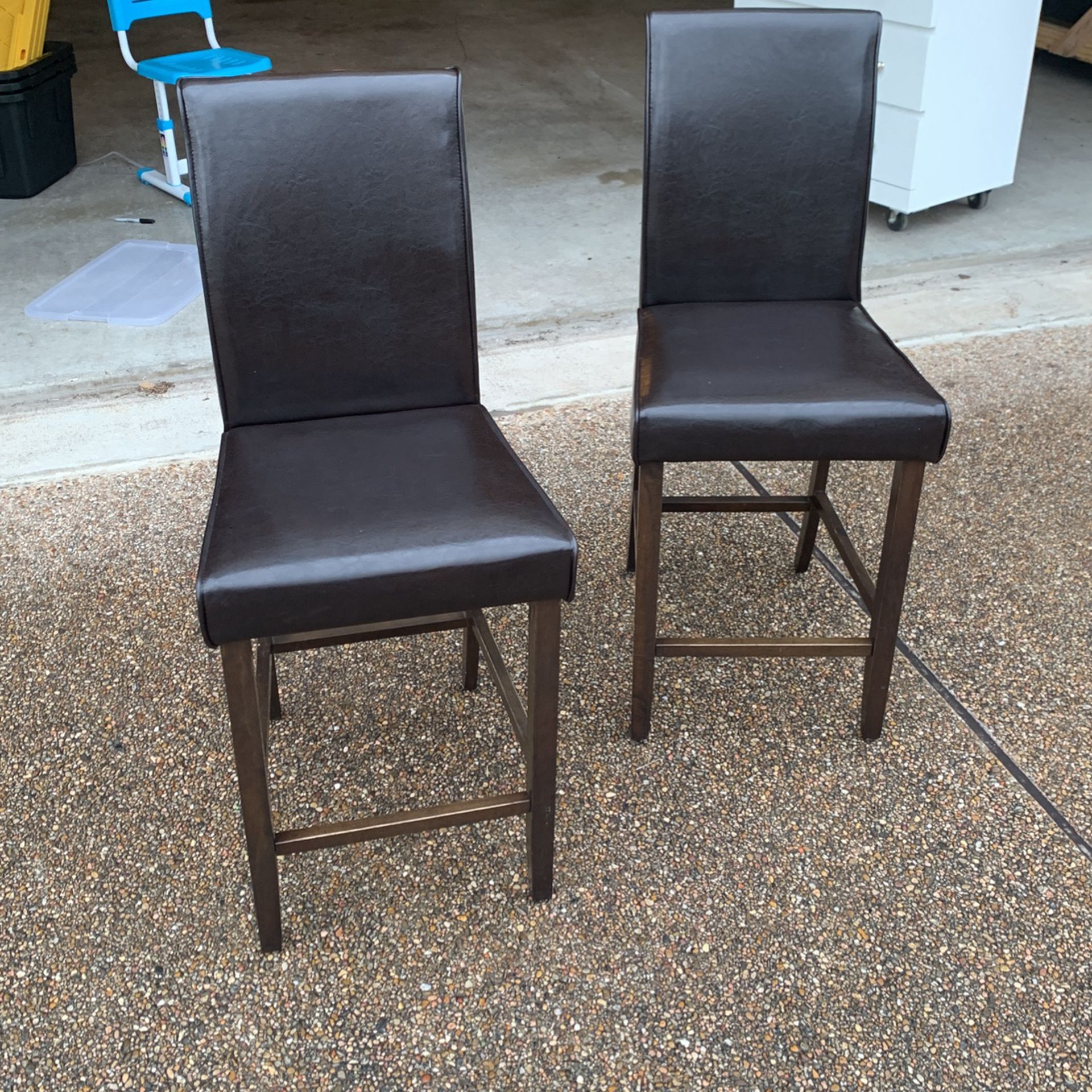 2 Counter Height Dining Chairs