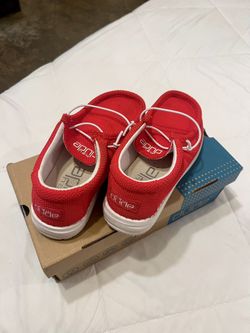 Boys Sox Flame Hey Dude Shoes - Size 4