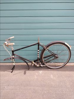 Vintage English Hercules Cruiser Bicycle