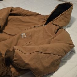 Carhartt Mens 2XL Brown Great Condition 