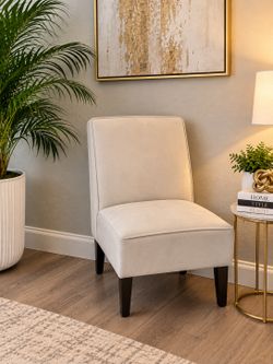 Cream Accent Chair