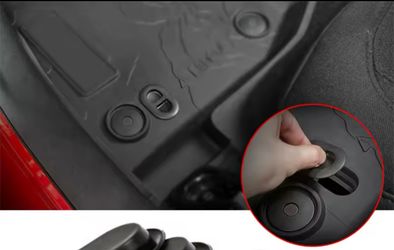 Jeep Wrangler JK JKU JL JLU 2007-2024 Floor Pan Drain Plug Rear Front Floor Rubber Plug