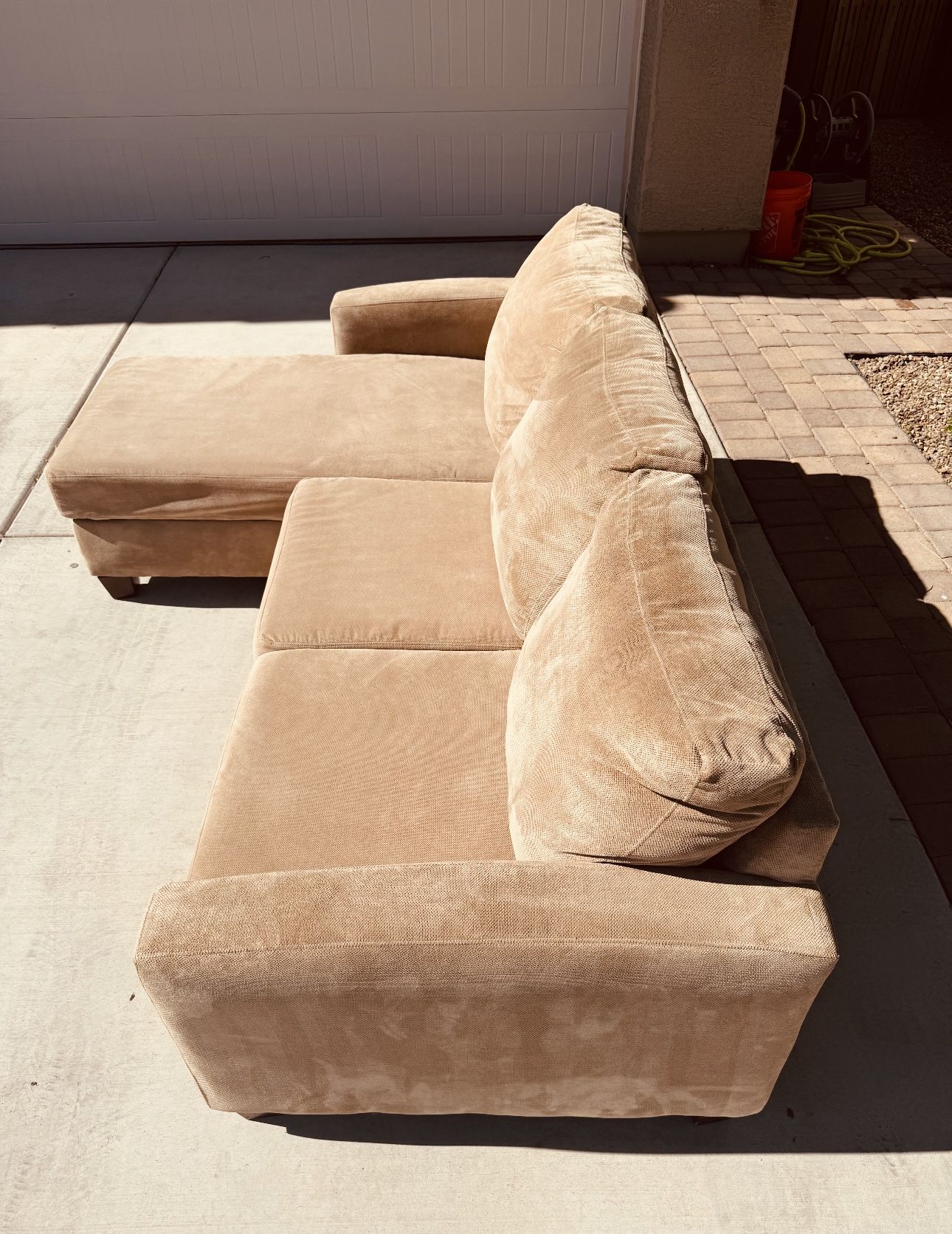 Sectional Sofa W/Chaise Lounge(adjustable)