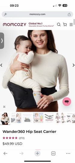 Momcozy Wander360 Hip Seat Baby Carrier