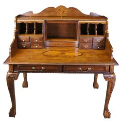 Ashley Glen Eagle Secretary Desk w/chair - Excellent condition