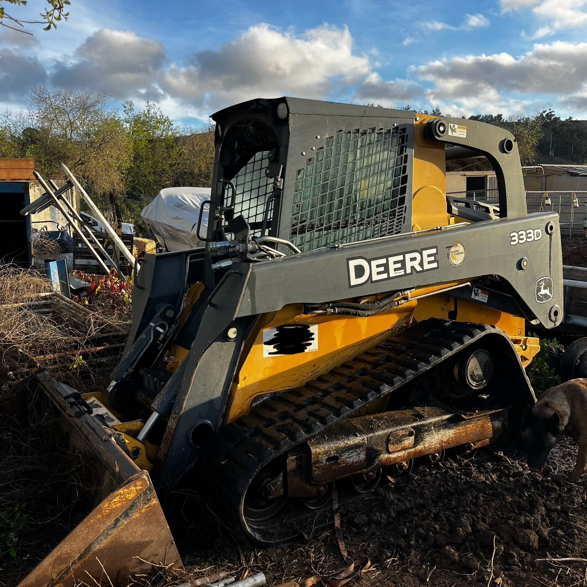 2012 Jd 333D Skid Steer