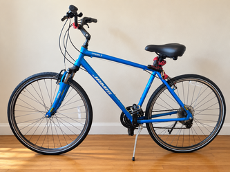 Jamis Citizen 2 Hybrid Bike + Kryptonite Lock & Pump — $395