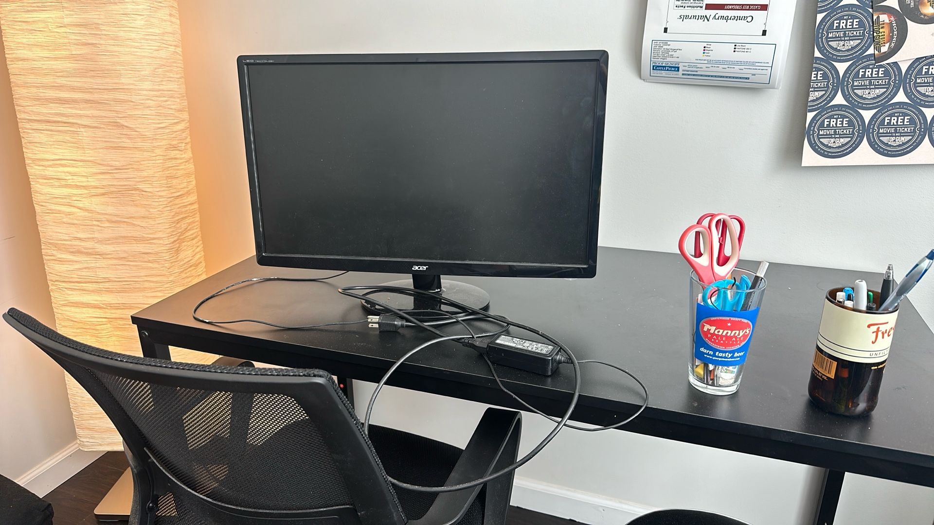 Acer 25 inch monitor