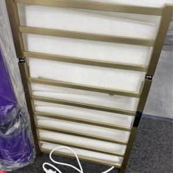 New Towel Warmer Rack for Bathroom with Timer/Fahrenheit Temperature Control Wall Mounted Electric H