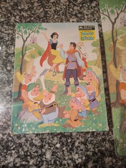 Vintage 1970/1980s Snow White seven Dwarfs Puzzle