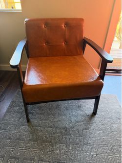 Costway mid century accent chair