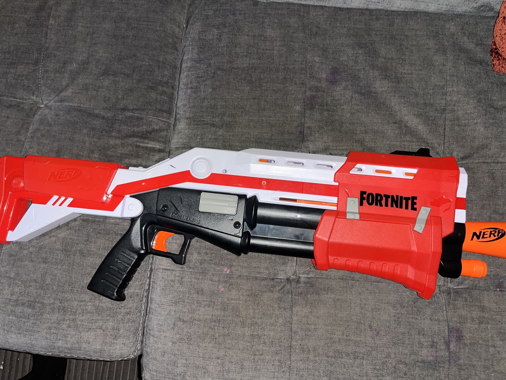 Nerf TS-1 Bossmerg Fortnite Toy Gun Shotgun Pump Action
