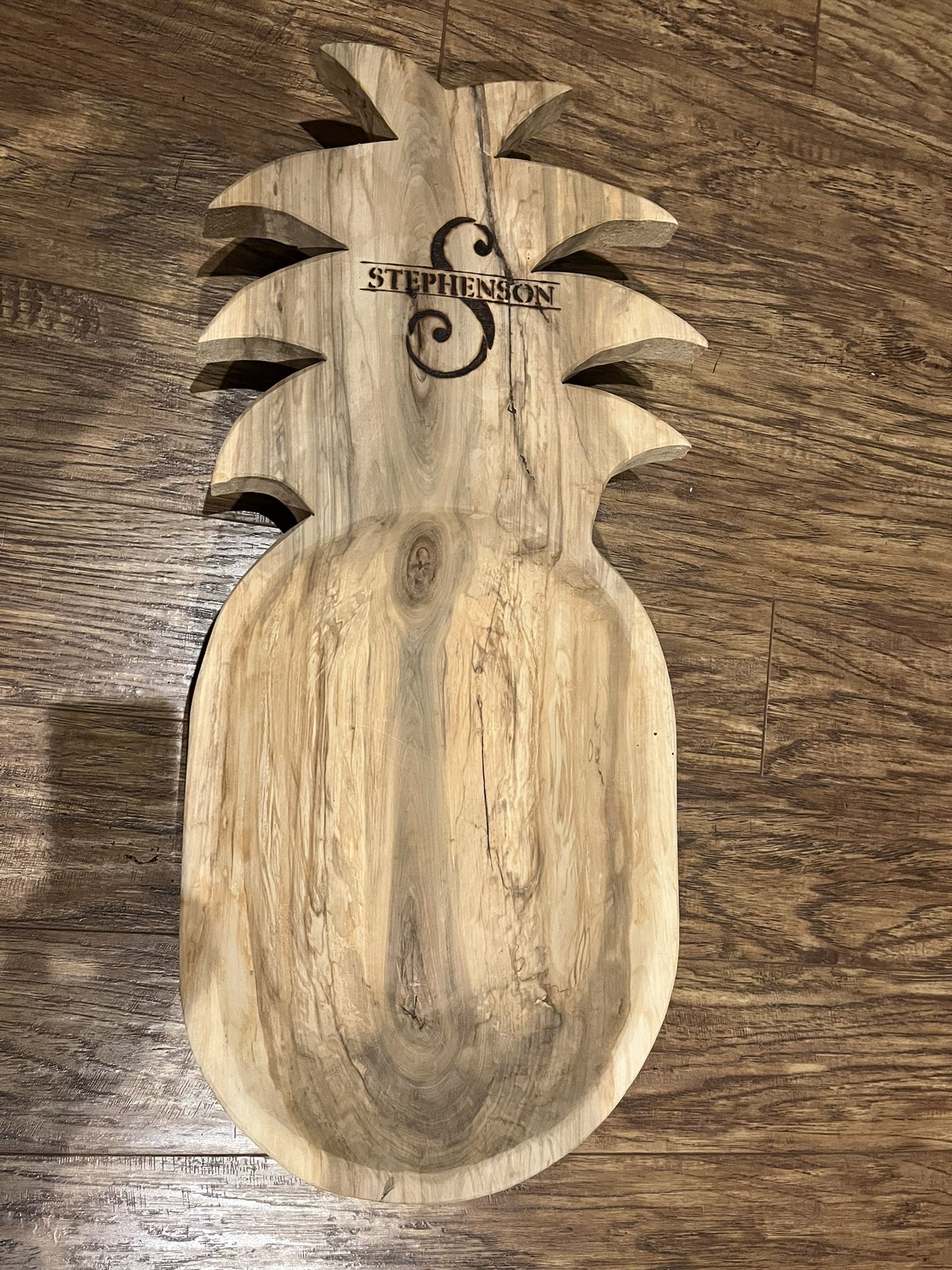 Pineapple Wooden Bowl