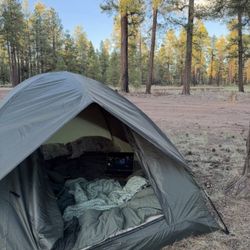 INTEX Dura-Beam Air Mattress + Tent 