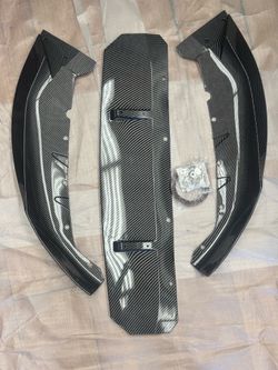 BMW G20 G28 M Sport 2019-2025 Carbon Fiber Look 3PC Front Lip Splitter