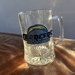 Chargers, Glass Mug