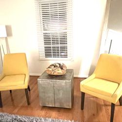 Barely Used Set Of Accent Chairs