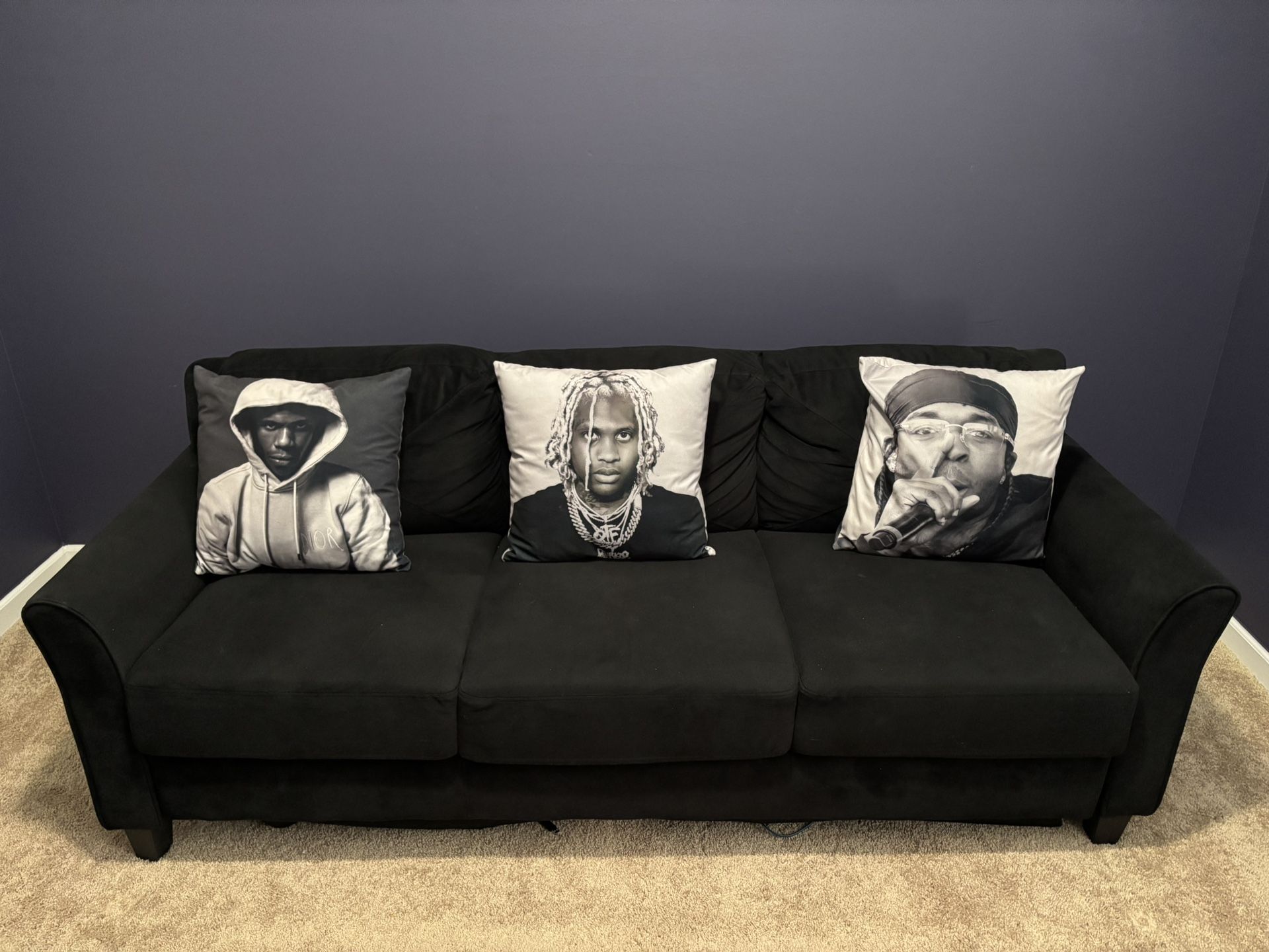 Black Casual Sofa