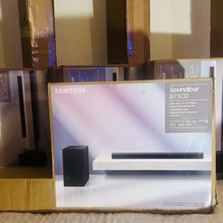 Samsung ≠ HW-B73CD Soundbar Home Theater w/ Wireless Subwoofer, Dolby Digital Audio, 420W, Powerful Bass