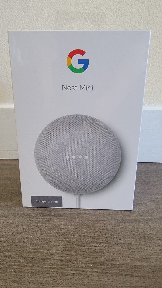 (Brand New) Google Nest Mini 2nd Gen - Bluetooth Speaker