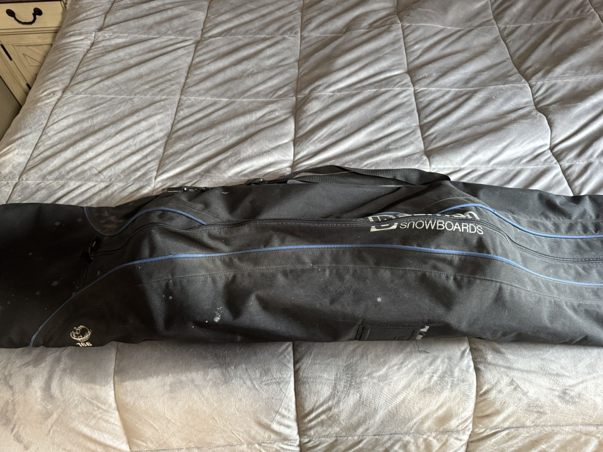 Burton 151 Snowboard With Bindings And Extra 