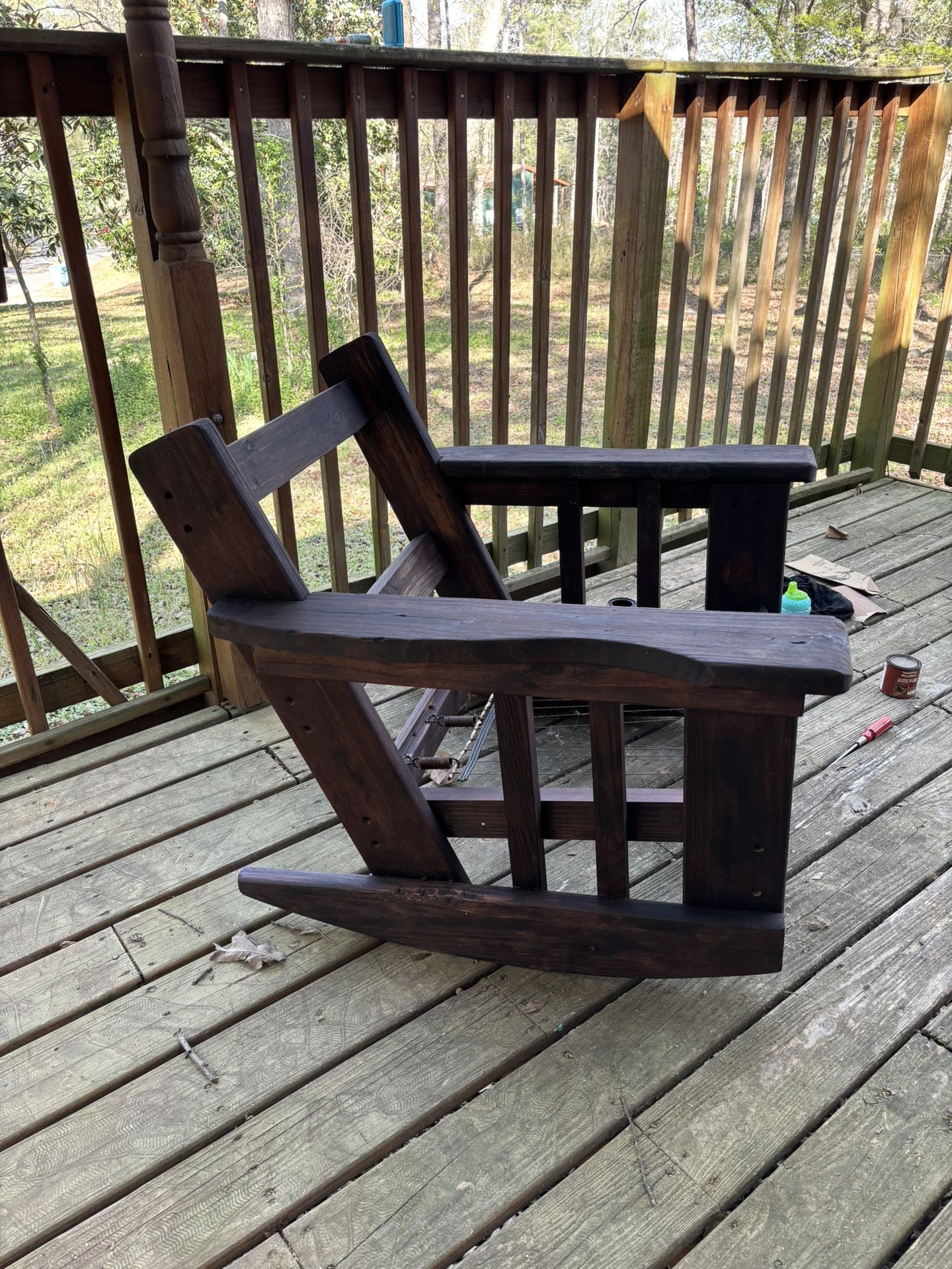 Wooden Rocking Chair