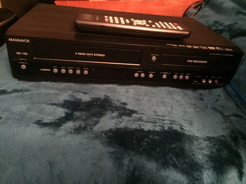 Magnavox dvd/vcr recorder