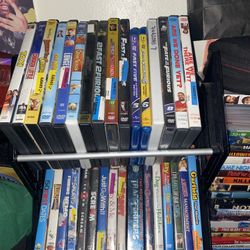 DVDs $3 Each